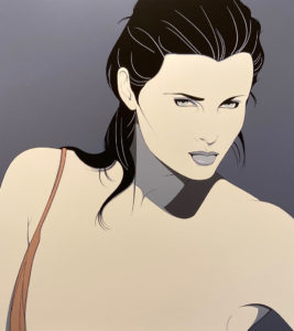 Woman with Strap | SOLD | Patrick Nagel