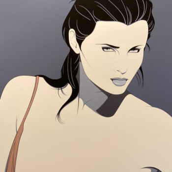 Woman with Strap | SOLD | Patrick Nagel