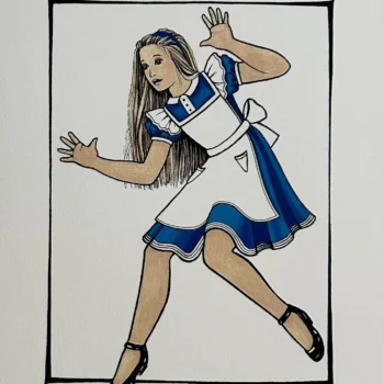 Alice at Mirror | Area Arts